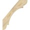 Ekena Millwork 4"W x 20"D x 24"H Olympic Rough Sawn Knee Brace, Douglas Fir BRC04X20X24OLY00RDF - alternate 2